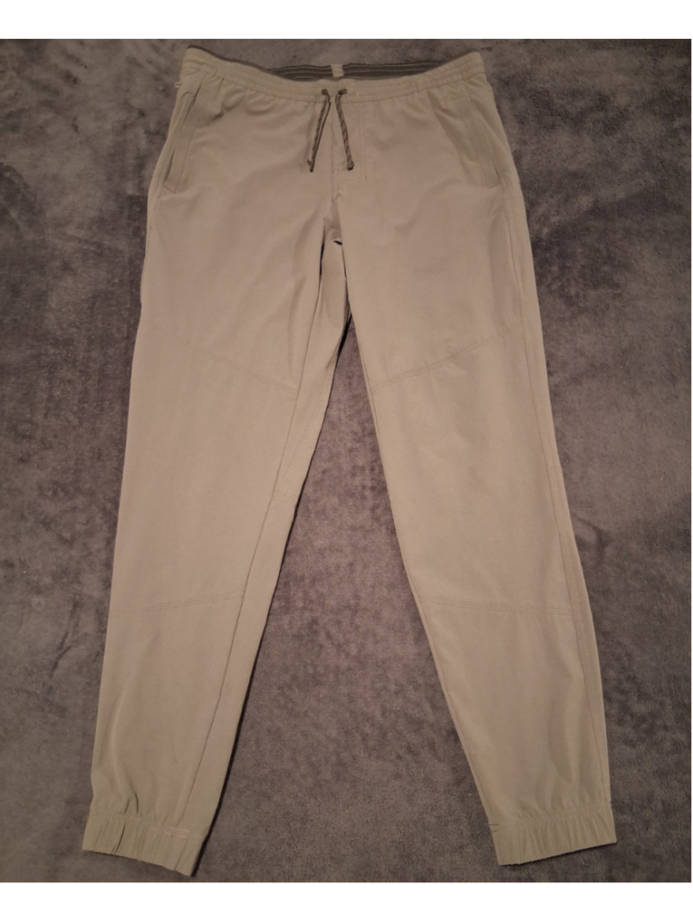 Kuhl Suppressor Men's Large Long Jogger Gray Nylon Hiking Pants Outdoor EUC
